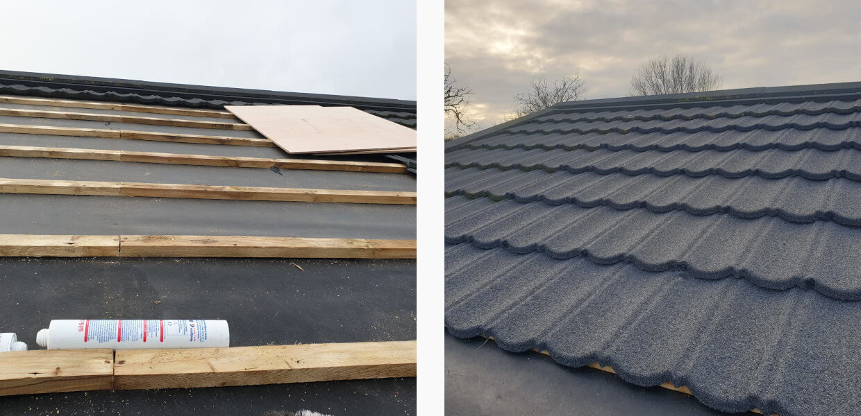 Roof tiling for mobile homes, Suffolk and Essex